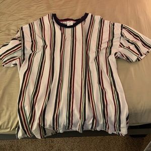 Urban Outfitters Vertically Striped Shirt
